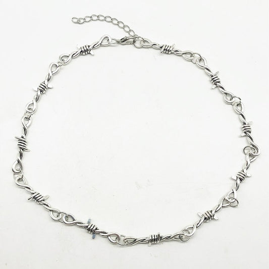 Barbed Wire Necklace
