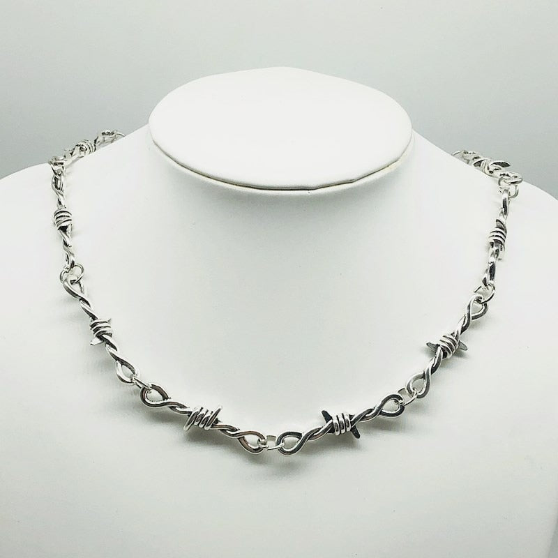 Barbed Wire Necklace