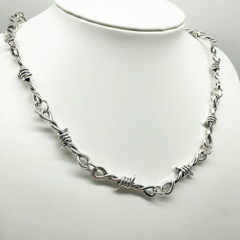 Barbed Wire Necklace